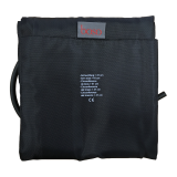 Manžeta boso, 41 a více cm, široká, stehenní, jednohadicová, černá