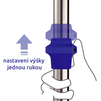 Infuzní stojan IVS5-007, teleskopický Infuzní stojan IVS5-007