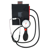 Tonometr s fonendoskopem boso egotest, černý