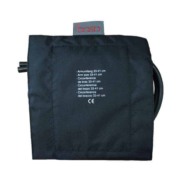 Manžeta boso, 33-41 cm, extra velká, dvojitá hadice, černá