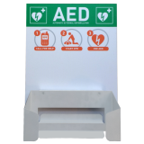 Držák na zeď s informační tabulí