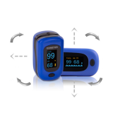 Prstový pulzní oxymetr PC-60B1, tmavě modrý