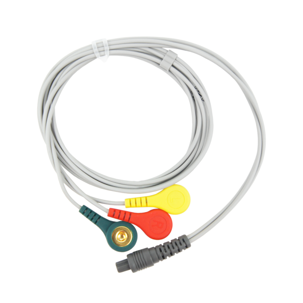 Pacientský kabel, 3 žilový, 3 piny