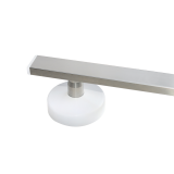 Univerzální lišta - medišína, 400 mm, bílá, na zeď