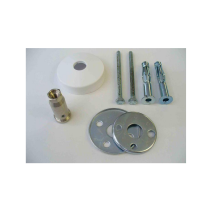 Univerzální lišta - medišína, 800 mm, bílá, na zeď