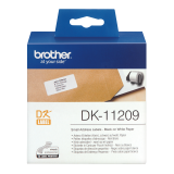 Štítky Brother DK-11209, 29 x 62 mm, 800 ks