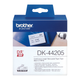 Papírová role Brother DK-44205, bílá, 62 mm x 30,48 m