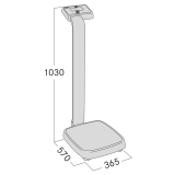 Osobní váha KERN MPE 250K100PM