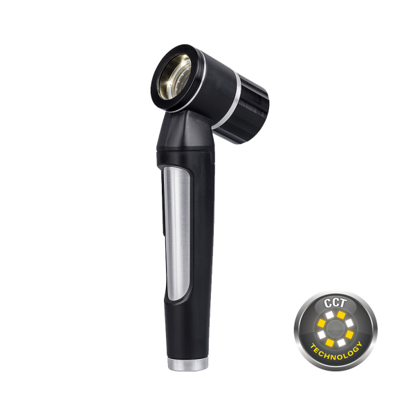 Dermatoskop LuxaScope CCT LED 2.5V, černý, se stupnicí