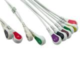 Pacientský kabel snapový k PC EKG Flashlight, DSub konektor