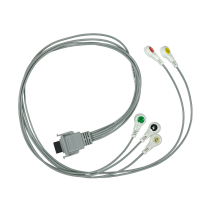 Pacientský kabel 3kanály, 5svodů pro záznamník Medset ECG Time