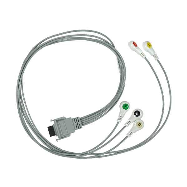 Pacientský kabel 3kanály, 5svodů pro záznamník Medset ECG Time
