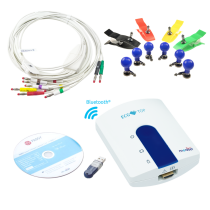 Počítačové EKG PADSY ECG Top BT kompletní dodávka Klidové PC-EKG PADSY-EKG Bluetooth