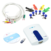 PADSY PC EKG ECG Top D, kompletní dodávka Klidové PC-EKG PADSY-EKG, USB