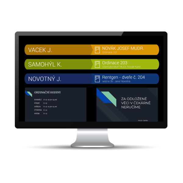 Vyvolávací systém LITE pro NEKLEPAT.CZ