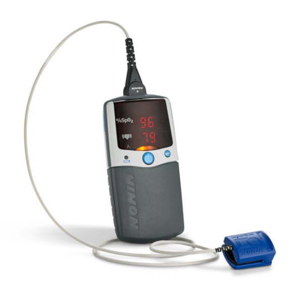 Oxymetr Nonin 2500 PalmSAT se senzorem 8000AA pro dospělé