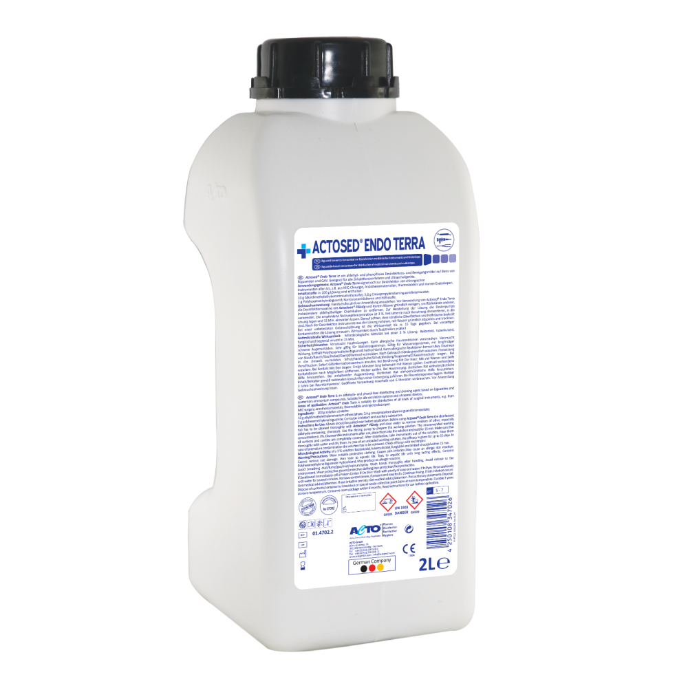 Dezinfekce Actosed Endo Terra, 2l COMPEK MEDICAL SERVICES, s.r.o.