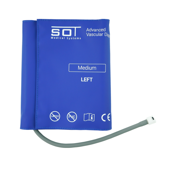 Manžeta střední, pletysmograf AngE Pro 4/8, modrá