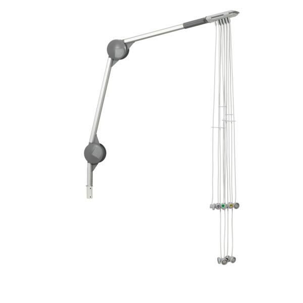 Strässle DT100B, podtlakový elektrodový EKG systém